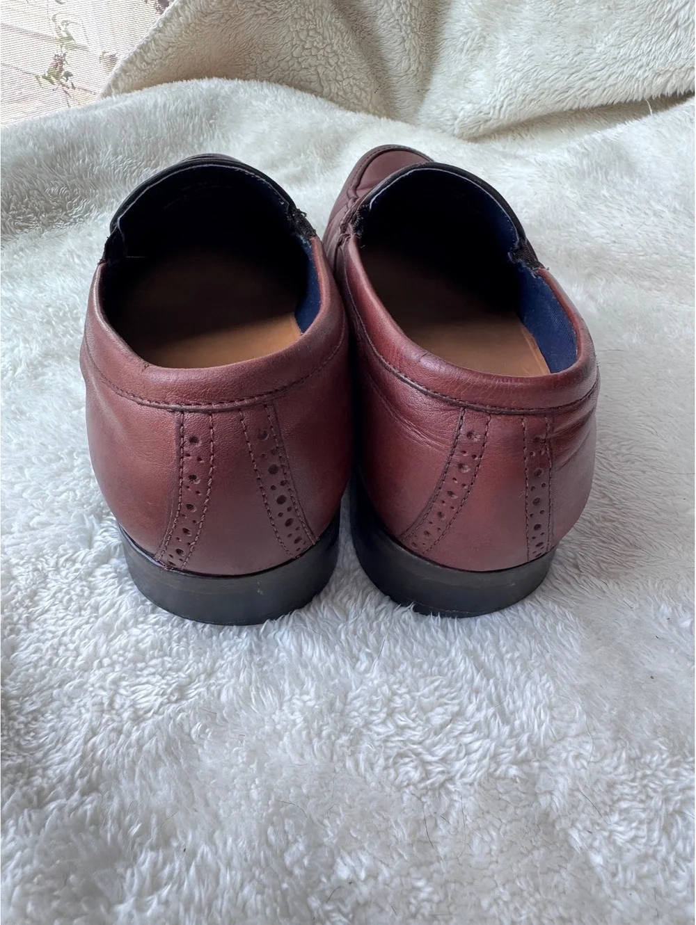 The Good Man Brand men’s brown leather penny loafers, size 10.5M